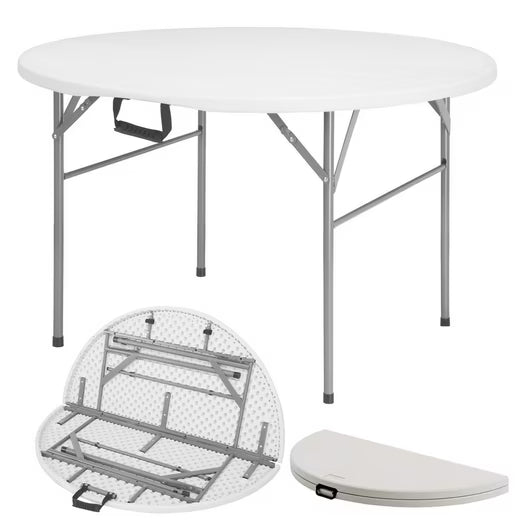 Runder Klapptisch 150 cm mieten – für 6 bis 8 Gäste